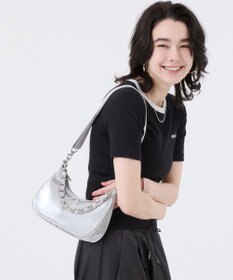 LeSportsac CHAIN SMALL CONV HOBO/シルバーシャインスナイデル