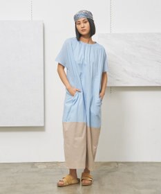 J.PRESS YORK STREET 【WOMEN】バイカラー ワンピース