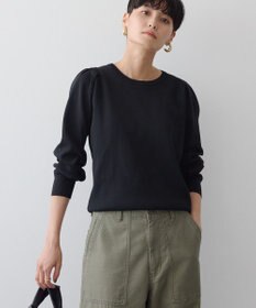 AMERICAN HOLIC エコカルットショルダータックニットプルオーバー