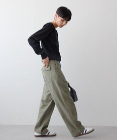 AMERICAN HOLIC エコカルットショルダータックニットプルオーバー