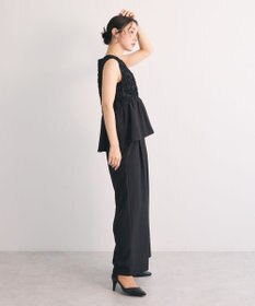 Green Parks ・Ｒａｉｌｍｅ　ジャカードペプラムサロペット