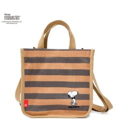 ROOTOTE 8260【スヌーピー】IP.スクエア.ボーダー.ピーナッツ-7P