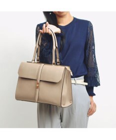 UNBILLION cachecache WEB限定ヒネリディテールA4トートバッグ