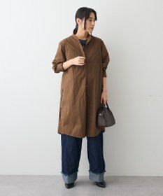 CRAFT STANDARD BOUTIQUE バンドカラーロングシャツチュニッ