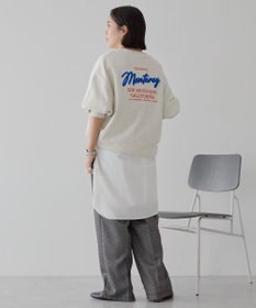 AMERICAN HOLIC サガラ刺繍裏毛プルオーバー