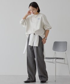 AMERICAN HOLIC サガラ刺繍裏毛プルオーバー