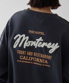 AMERICAN HOLIC サガラ刺繍裏毛プルオーバー