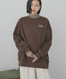 AMERICAN HOLIC サガラ刺繍裏毛プルオーバー