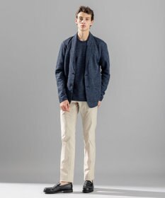 JOSEPH HOMME トップヘリンボンジャージー　カットソージャケット