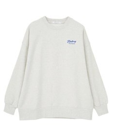 AMERICAN HOLIC サガラ刺繍裏毛プルオーバー