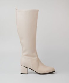 BONTRE 【PRECIEUX JOUET/プレシュウジュエ】メタルヒールロングブーツ