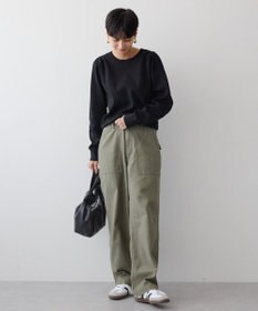 AMERICAN HOLIC エコカルットショルダータックニットプルオーバー