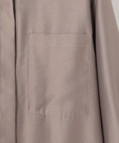 自由区 L シャイニーオーガンジーシアー シャツ