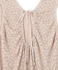 earth music&ecology 【2WAY】レースギャザーワンピース