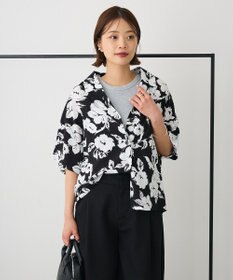 CRAFT STANDARD BOUTIQUE レーヨン総柄シャツ
