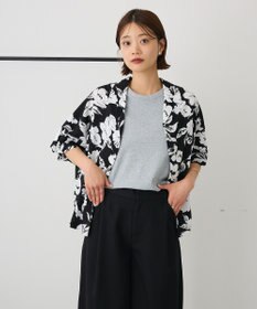 CRAFT STANDARD BOUTIQUE レーヨン総柄シャツ