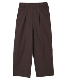 earth music&ecology 綿麻キャンブリッククロップドパンツ
