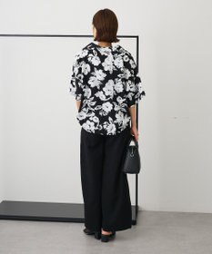 CRAFT STANDARD BOUTIQUE レーヨン総柄シャツ