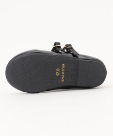 ANY KIDS ダブルストラップフラットシューズ