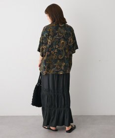 CRAFT STANDARD BOUTIQUE レーヨン総柄シャツ