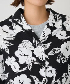 CRAFT STANDARD BOUTIQUE レーヨン総柄シャツ