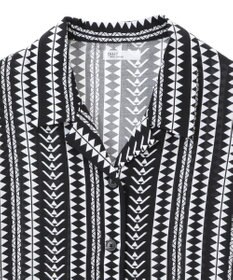 CRAFT STANDARD BOUTIQUE レーヨン総柄シャツ