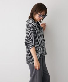 CRAFT STANDARD BOUTIQUE レーヨン総柄シャツ