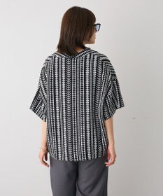 CRAFT STANDARD BOUTIQUE レーヨン総柄シャツ