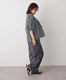 CRAFT STANDARD BOUTIQUE レーヨン総柄シャツ
