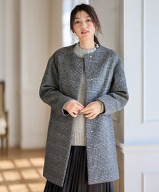 ANY 【防風裏地】カシミヤブレンドコート