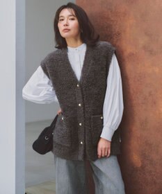 UNFILO 【取り外し可能なボウタイ付き】2WAY ボウタイブラウス