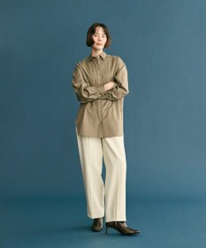 #Newans 【洗濯機可】ロールアップカフスシャツ