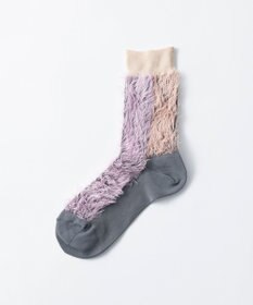 TRICOTE バイカラーファーソックス