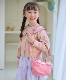 ANY KIDS リボン付き 2WAY バック