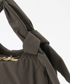 LA BAGAGERIE 【maison vert】 【撥水】リボンフワフワ２WAYトート