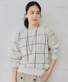 自由区 S 【WEB限定カラーあり・洗える】コットンナイロンミドルゲージ ニット