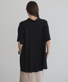 YECCA VECCA 【接触冷感】裾バルーン切替デザインヘムシャツ