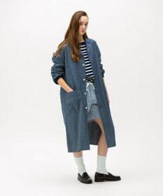 LENO DUNGAREES ATERIER COAT《UNISEX》/ ダンガリーアトリエコート