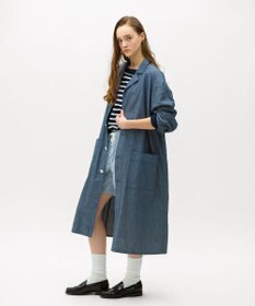 LENO DUNGAREES ATERIER COAT《UNISEX》/ ダンガリーアトリエコート