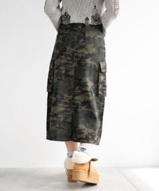 WEGO カモフラジップカーゴスカート