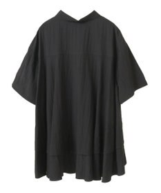 YECCA VECCA 【接触冷感】裾バルーン切替デザインヘムシャツ