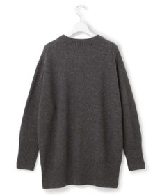 23区 【見上愛さん着用/Oggi掲載/洗える】カシミヤブレンド サイドジップ  ニットチュニック