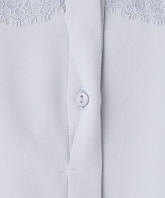 ANY SIS 【洗える】ヨークレース ブラウス