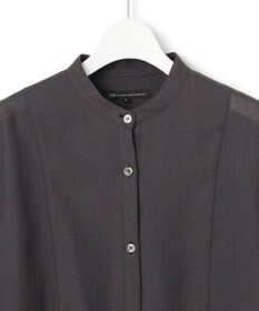 23区 L 【Oggi10月号掲載/洗える】ウールシアービエラ バンドカラー シャツ