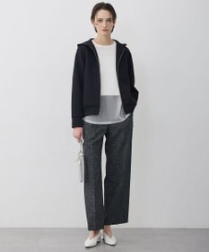 ICB 【WEB限定カラーあり】ソフトダンボール ジップアップ フーディ