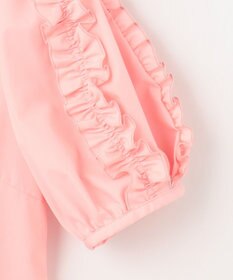 Feroux 【洗える】袖フリルチュニック ブラウス