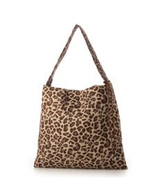 UNBILLION カシュカシュ cachecache / レオパードジャガードワンショルダートート