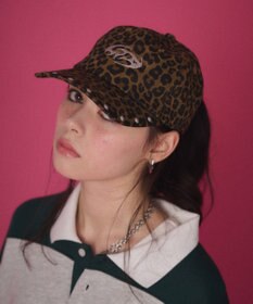 WEGO 【ユニセックス着用ITEM】スタッズロゴキャップ