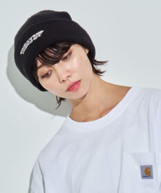 WEGO 【ユニセックス着用ITEM】ロゴショートビーニー