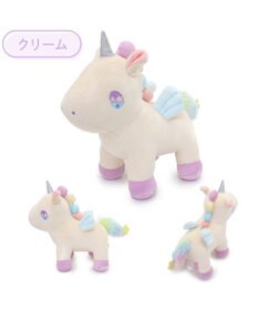 Mother garden マザーガーデン ユニコーン ぷにもち ぬいぐるみ 20cm 《クリーム》